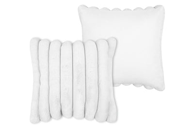 Poduszka dekoracyjna POLARY w grube prążki, 45 x 45 cm