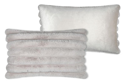 Poduszka dekoracyjna POLARY w grube prążki, 50 x 80 cm