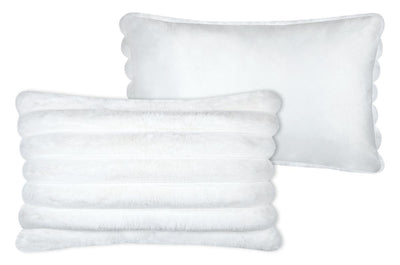 Poduszka dekoracyjna POLARY w grube prążki, 50 x 80 cm