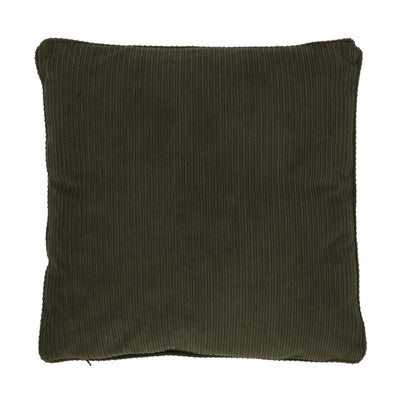 Poduszka dekoracyjna sztruksowa z lamówką, 40 x 40 cm 