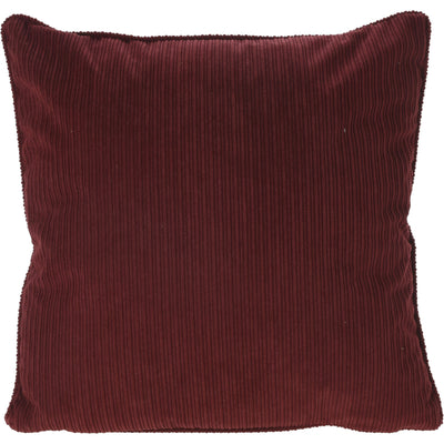 Poduszka dekoracyjna sztruksowa z lamówką, 40 x 40 cm 