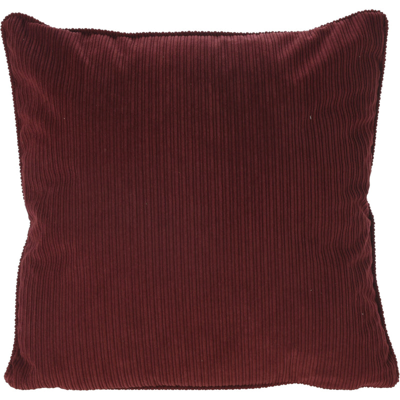 Poduszka dekoracyjna sztruksowa z lamówką, 40 x 40 cm 