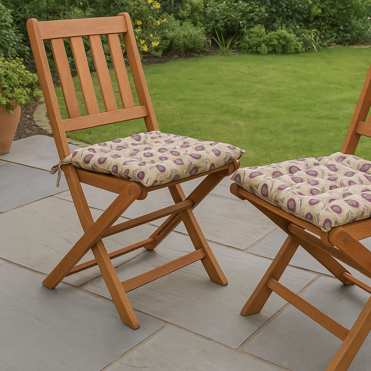 Poduszka na krzesło ogrodowe, 40 x 40 cm