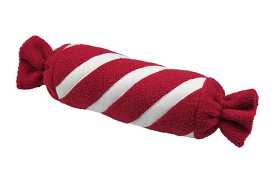 Poduszka świąteczna LUCIEN, cukierek, 54 cm