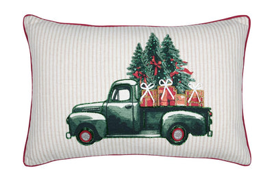 Poduszka świąteczna z nadrukiem, 35 × 55 cm