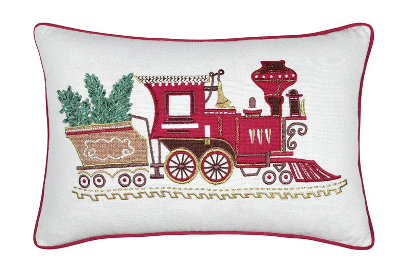 Poduszka świąteczna z nadrukiem, 35 × 55 cm