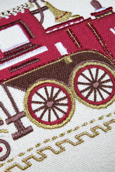 Poduszka świąteczna z nadrukiem, 35 × 55 cm