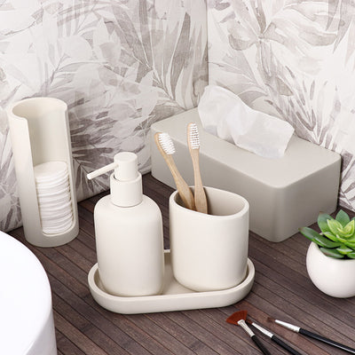 Pojemnik na płatki kosmetyczne JAPANDI, Ø 7 cm