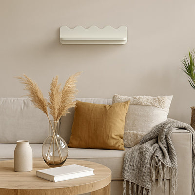 Półka wisząca na książki SALINA fala, 53 cm