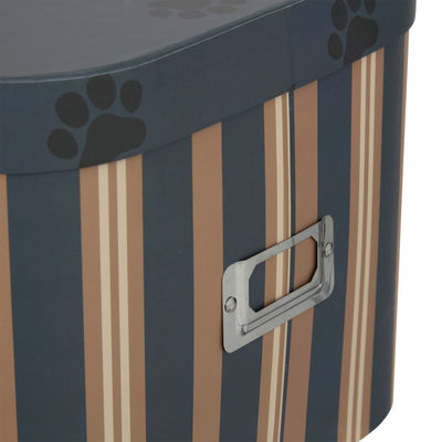 Pudełka kartonowe ozdobne DOG, 3 kuferki