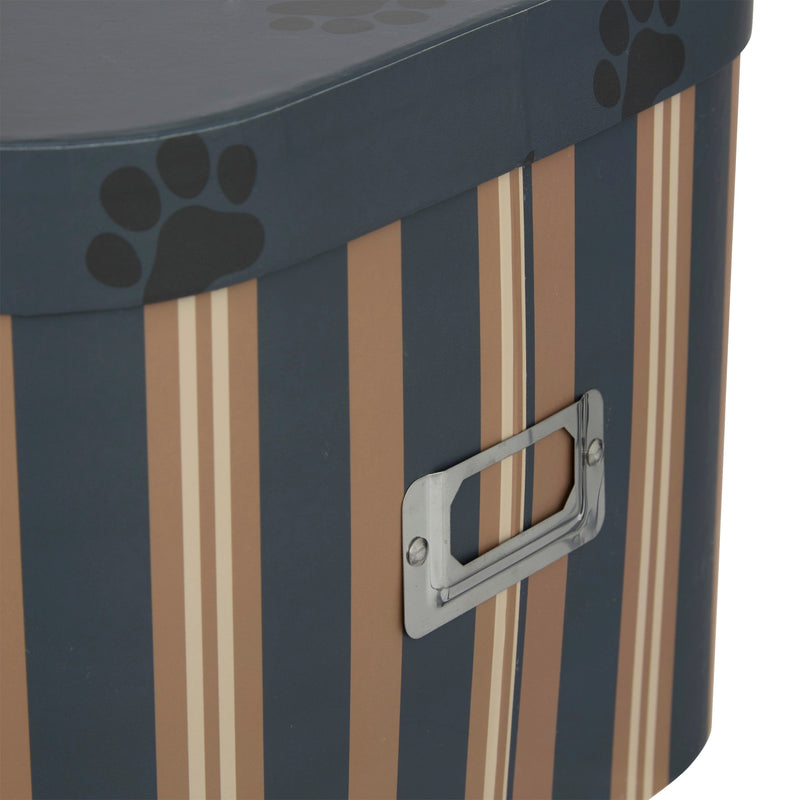 Pudełka kartonowe ozdobne DOG, 3 kuferki