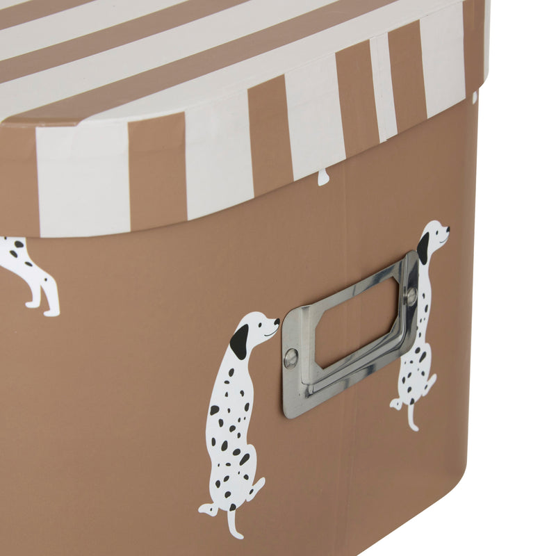 Pudełka kartonowe ozdobne DOG, 3 kuferki