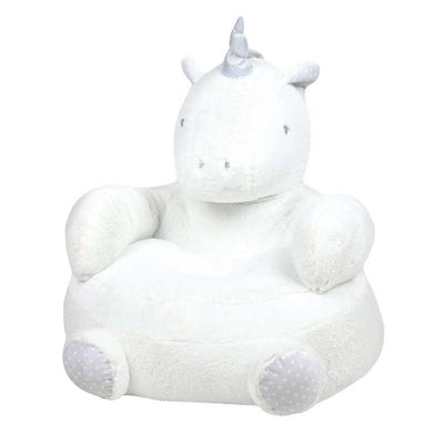 Puf do pokoju dziecięcego w kształcie jednorożca, 45 x 45 cm