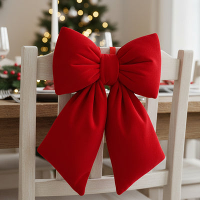 Ręcznie szyta kokarda BOWY, 30 cm