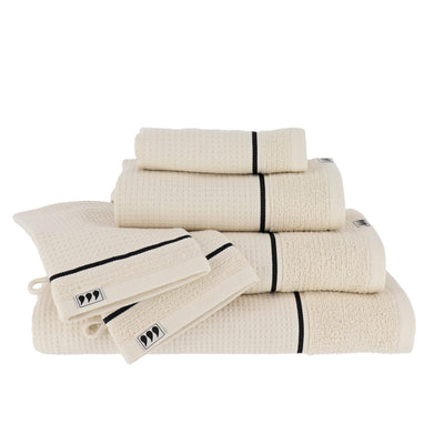 Ręcznik kąpielowy JAPANDI, bawełna waflowa, 90 x 150 cm