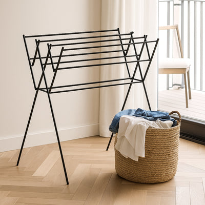 Rozkładana suszarka na pranie HARMEN, trzypoziomowa, 9 m