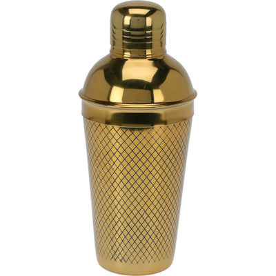 Shaker koktajlowy ze stali nierdzewnej z grawerem, 650 ml