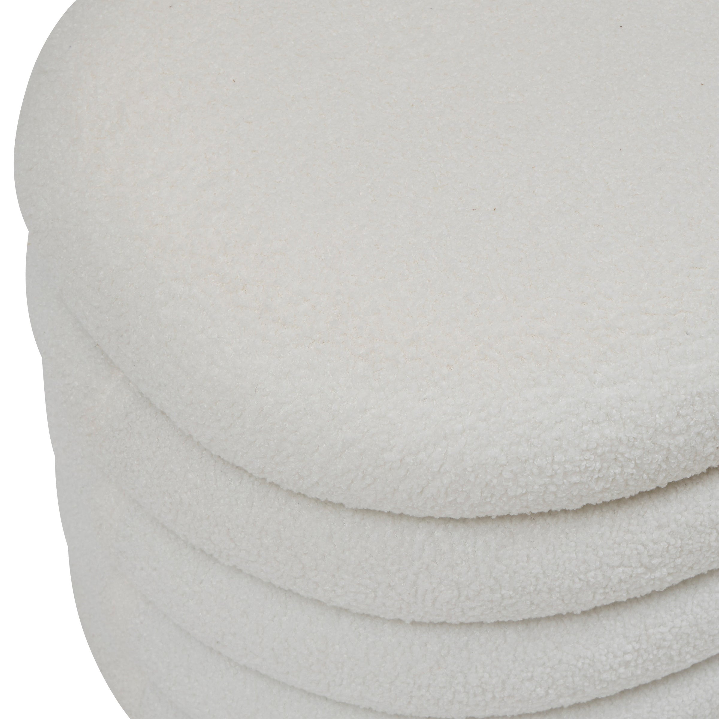 Siedzisko do przedpokoju GIULIA boucle, ze schowkiem, 110 x 46 x 40,5 cm 