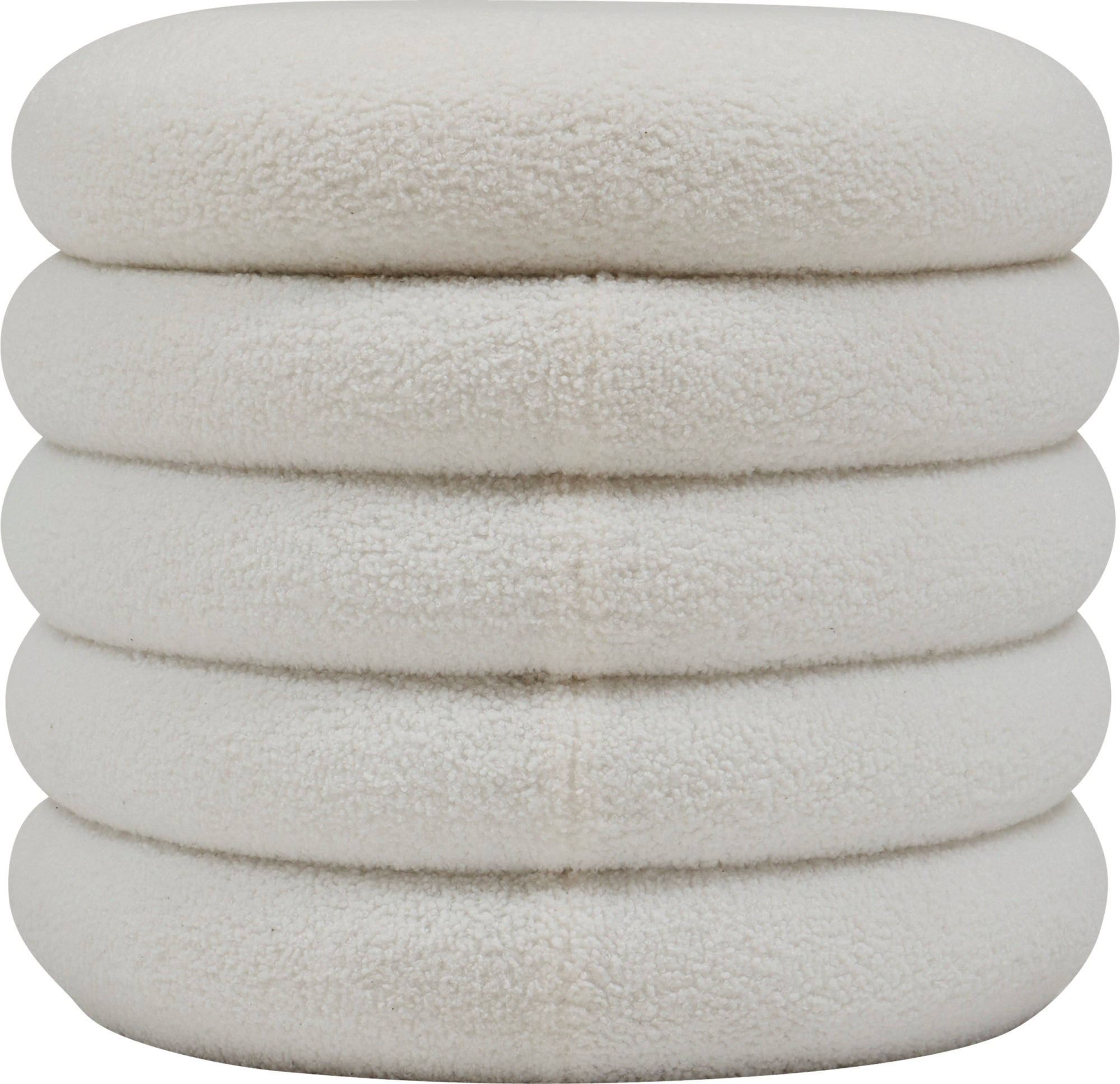 Siedzisko do przedpokoju GIULIA boucle, ze schowkiem, 110 x 46 x 40,5 cm 