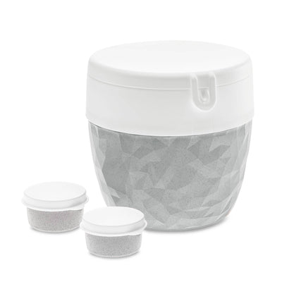 Śniadaniówka, pojemnik na sałatkę i sos BENTOBOX L, 3 elementy, KOZIOL