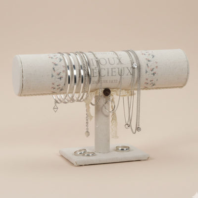 Stojak na bransoletki tekstylny, 23 x 7 x 15 cm