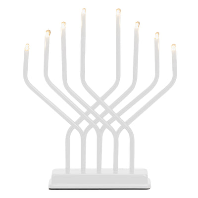 Świecznik adwentowy LED, 8 lampek, 32 x 27 cm