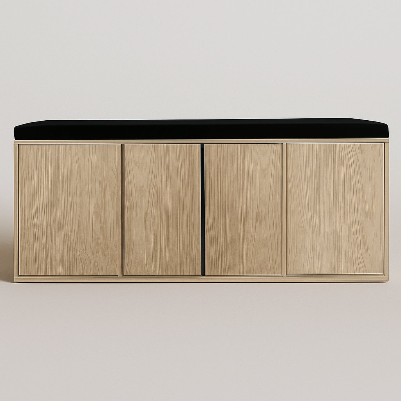 Szafka na buty z siedziskiem PORTA, 103 x 30 x 46 cm