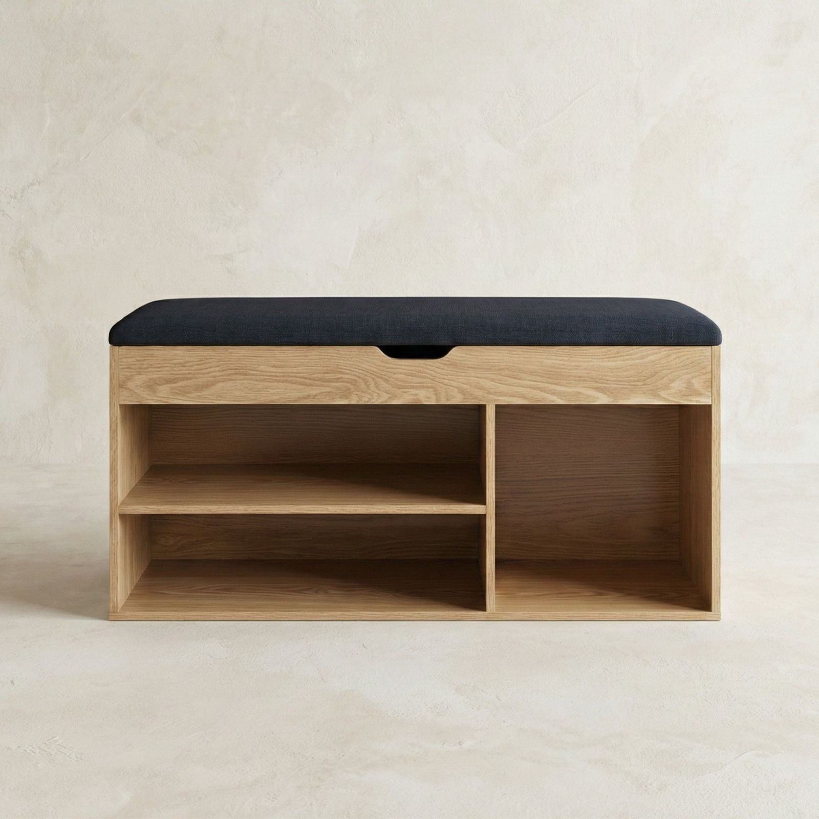 Szafka na buty z siedziskiem TRIA, 80 x 43 x 30 cm