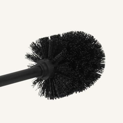 Szczotka WC ZETRU, z bambusowym wieczkiem