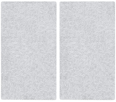 Szklane płyty ochronne na kuchenkę, przeźroczyste - 2 sztuki, Allstar