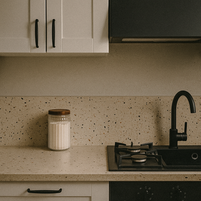 Szklany pojemnik na żywność HARMONY z drewnianą pokrywką