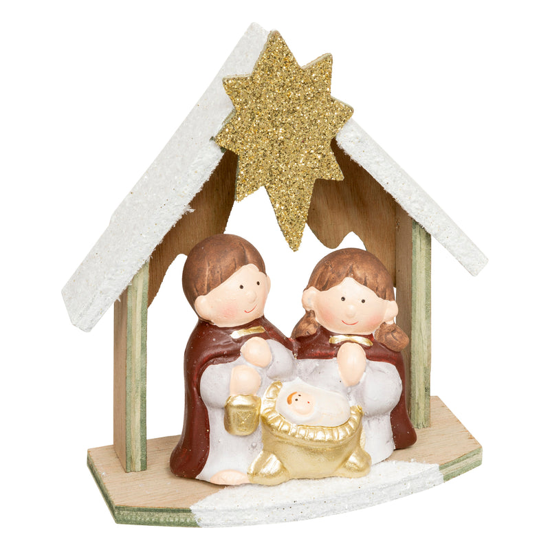 Szopka bożonarodzeniowa, 15 cm