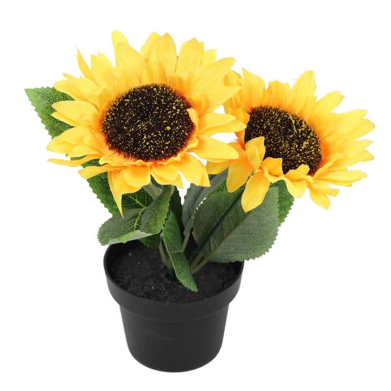 Sztuczna roślina słonecznik, 20 cm 
