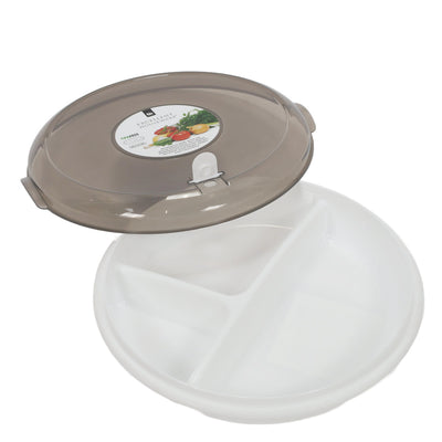 Talerz do mikrofalówki z pokrywką, Ø 24,5 cm