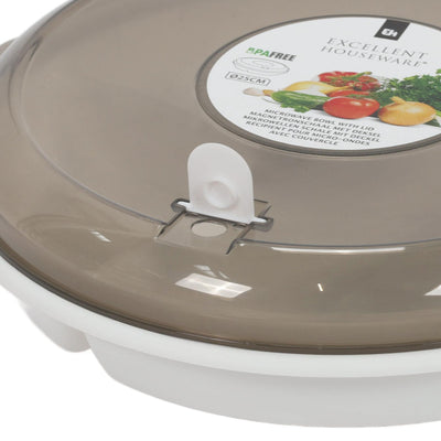 Talerz do mikrofalówki z pokrywką, Ø 24,5 cm