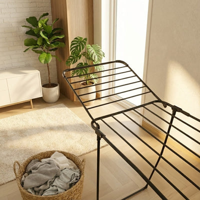 Teleskopowa suszarka na pranie z rozkładanymi ramionami, 200-260 cm, SVARTO