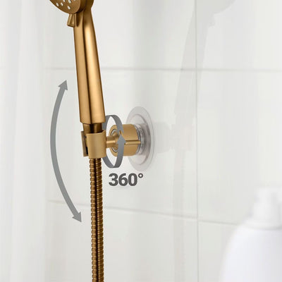 Uchwyt na słuchawkę prysznicową 360°, montaż bez wiercenia