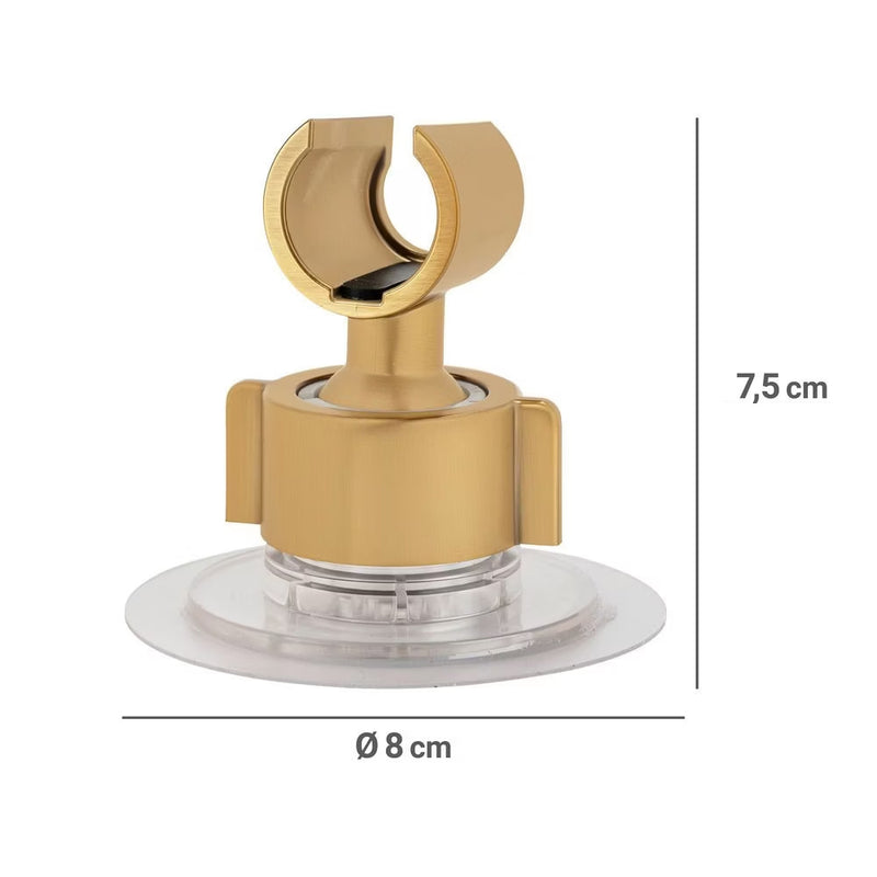 Uchwyt na słuchawkę prysznicową 360°, montaż bez wiercenia