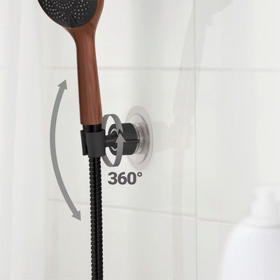 Uchwyt na słuchawkę prysznicową 360°, montaż bez wiercenia