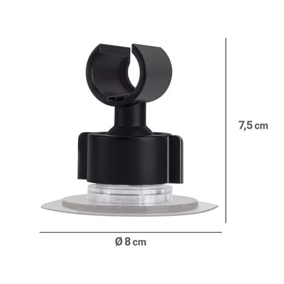 Uchwyt na słuchawkę prysznicową 360°, montaż bez wiercenia