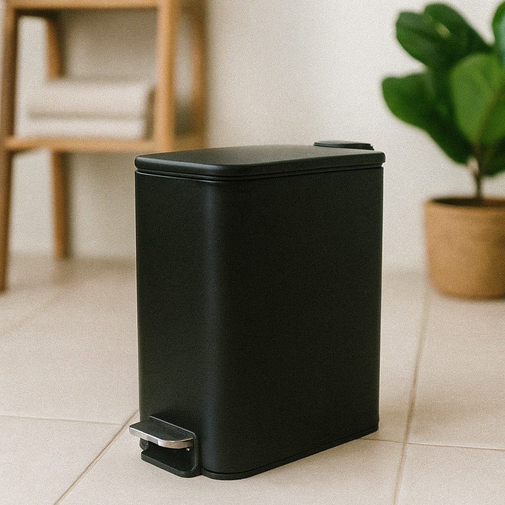 Wąski kosz łazienkowy BALVO, 5 l