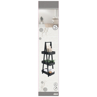 Wąski regał bambusowy JAPANDI, Bambus/MDF, 19 x 30 x 81 cm