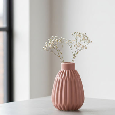 Wazon ceramiczny ESKO, ręcznie malowany, 13 cm