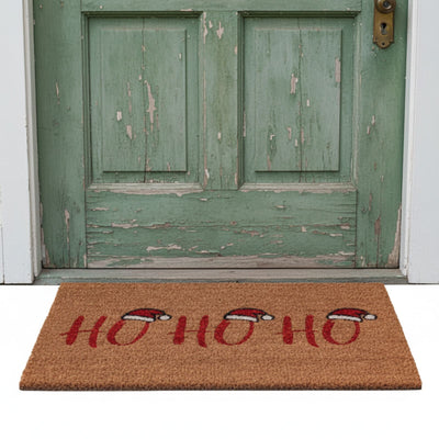 Wycieraczka z włókna kokosowego Hohoho, 60 x 40 cm