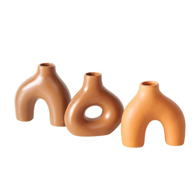 Zastaw wazonów METTY, 10 cm, ręcznie wykonane, 3 szt.