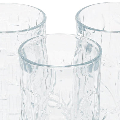 Zestaw 3 szklanek we wzory, 380 ml