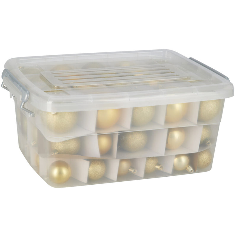 Zestaw bombek świątecznych w różnych rozmiarach, 70 szt.