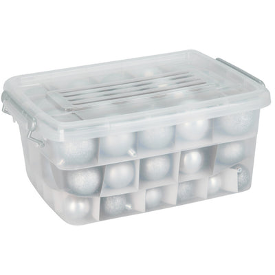 Zestaw bombek świątecznych w różnych rozmiarach, 70 szt.