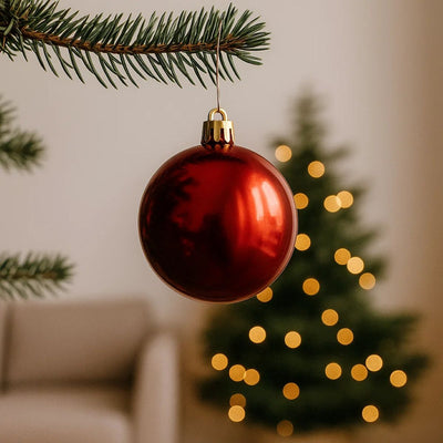 Zestaw bombek świątecznych w różnych rozmiarach, 70 szt.