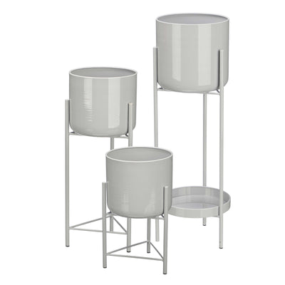 Zestaw donic w różnych rozmiarach, metal, 3 szt.